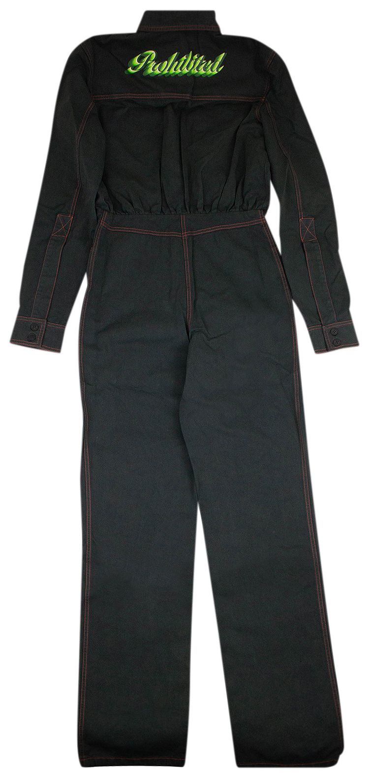 Heron Preston Worker Jumpsuit Off Black