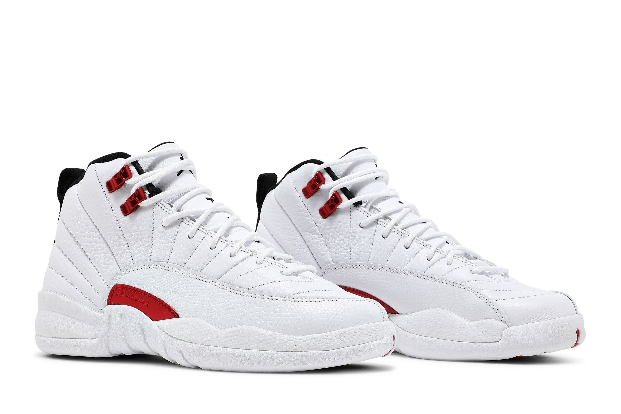 Air jordan xii white university red sales