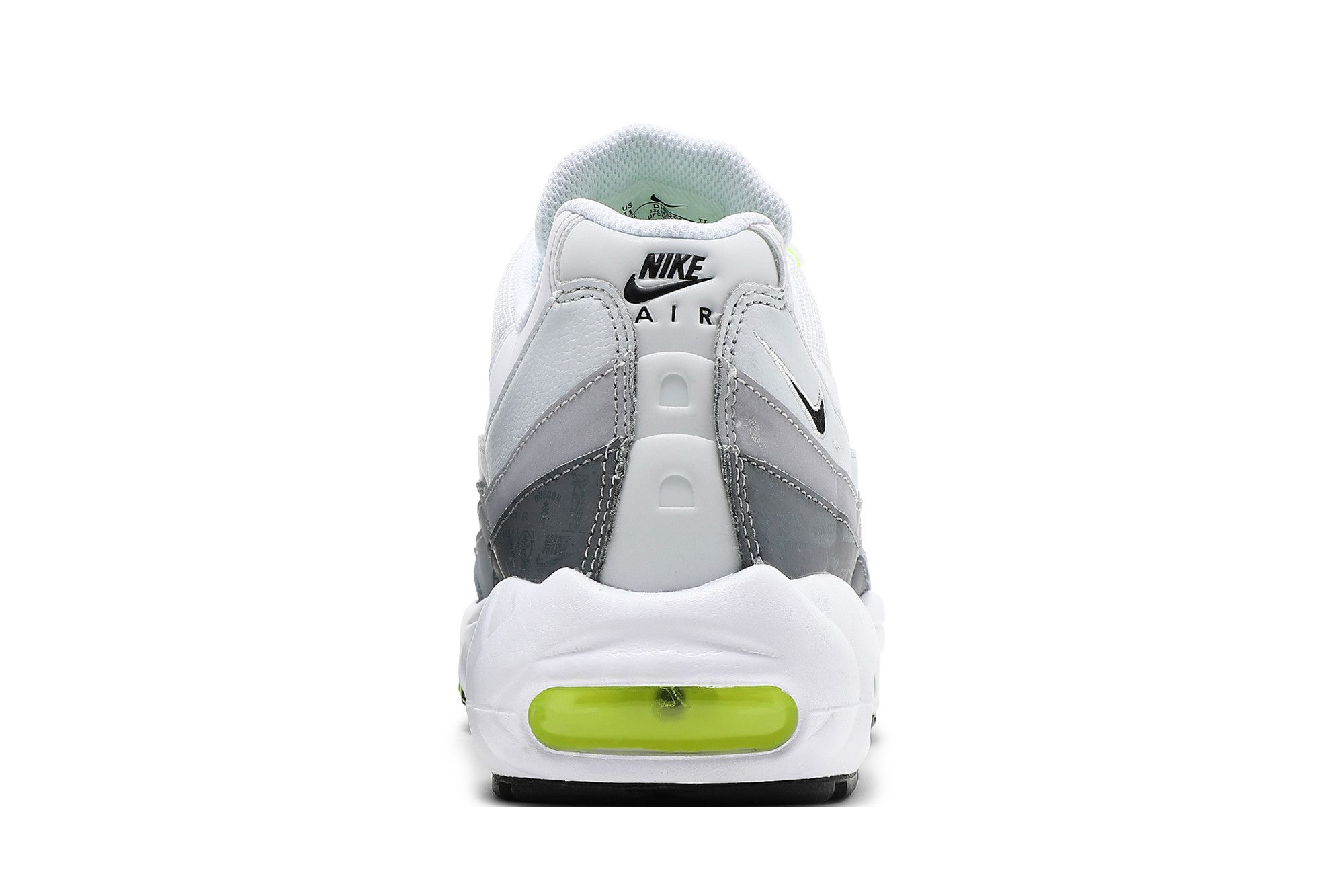 Size 10.0 Air Max 95 Logos Pack White Neon