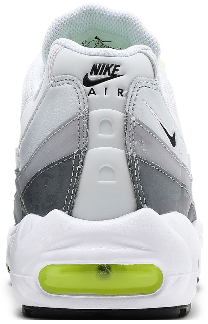 Nike Air Max 95 Logos Pack   White Neon