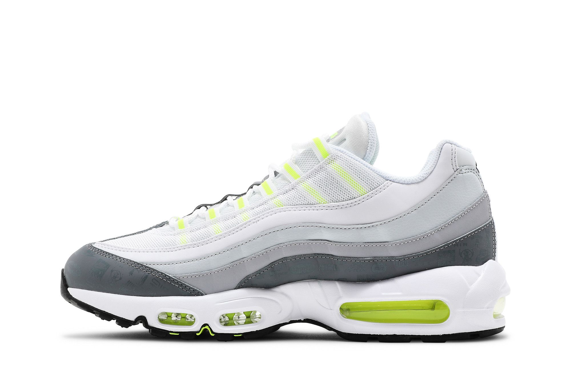 Buy Nike Air Max 95 'Logos Pack - White Neon' - DH8256 100 | GOAT