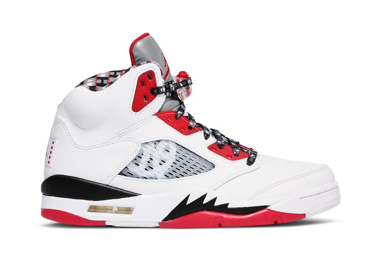 men's air jordan retro 4 fire red