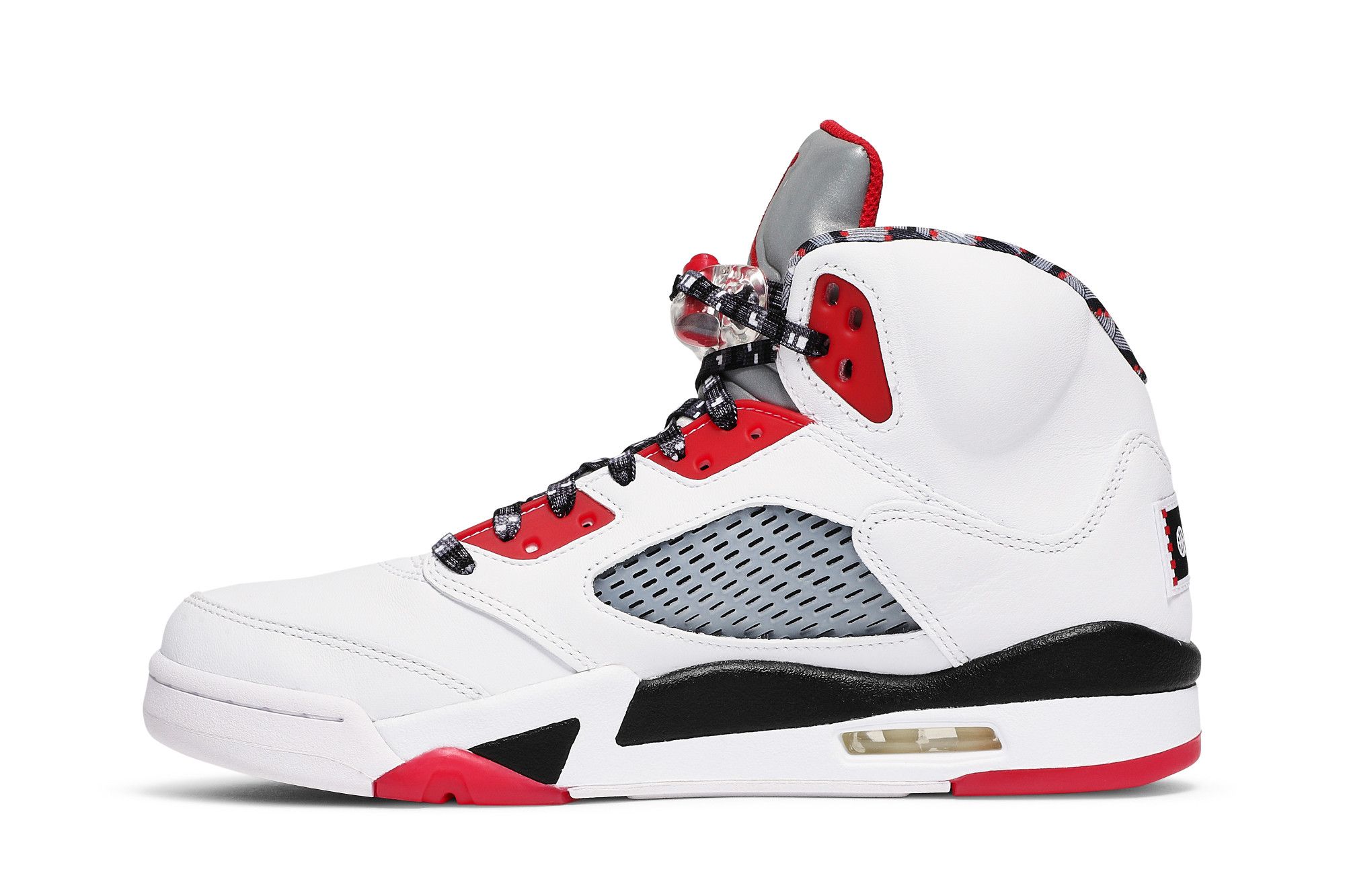 Black university red jordan 5 clearance