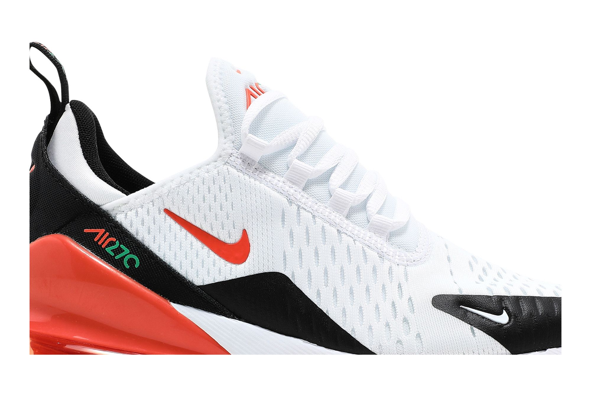 Air max 270 white orange discount