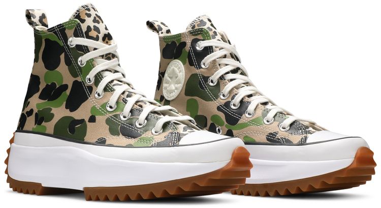 Converse Run Star Hike High Archive Print Camo