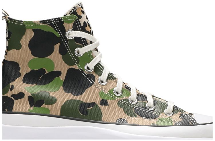 Converse Run Star Hike High Archive Print Camo