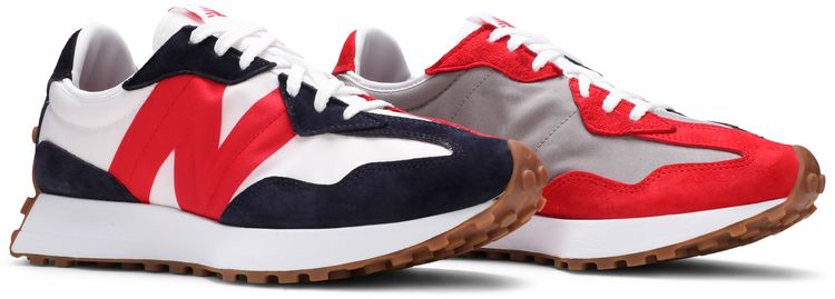 New Balance 327 Navy Red