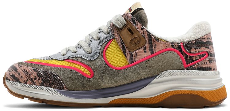 Gucci Wmns Ultrapace Pink Tejus Printed