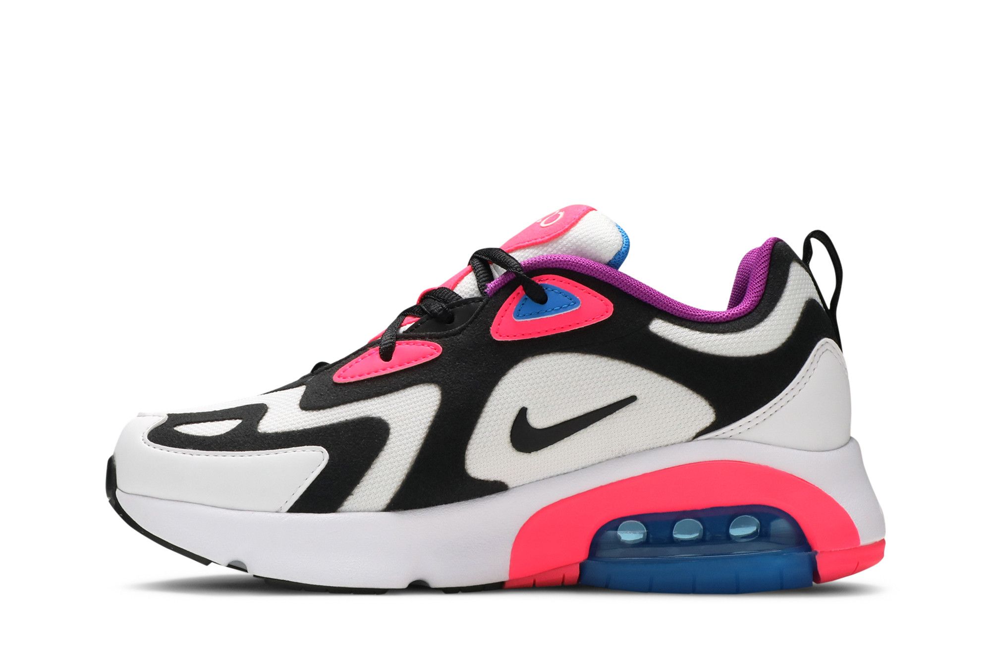 Buy Air Max 200 GS White Hyper Pink AT5630 100 GOAT
