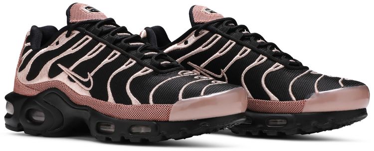 Nike Wmns Air Max Plus Premium Black Rose Gold