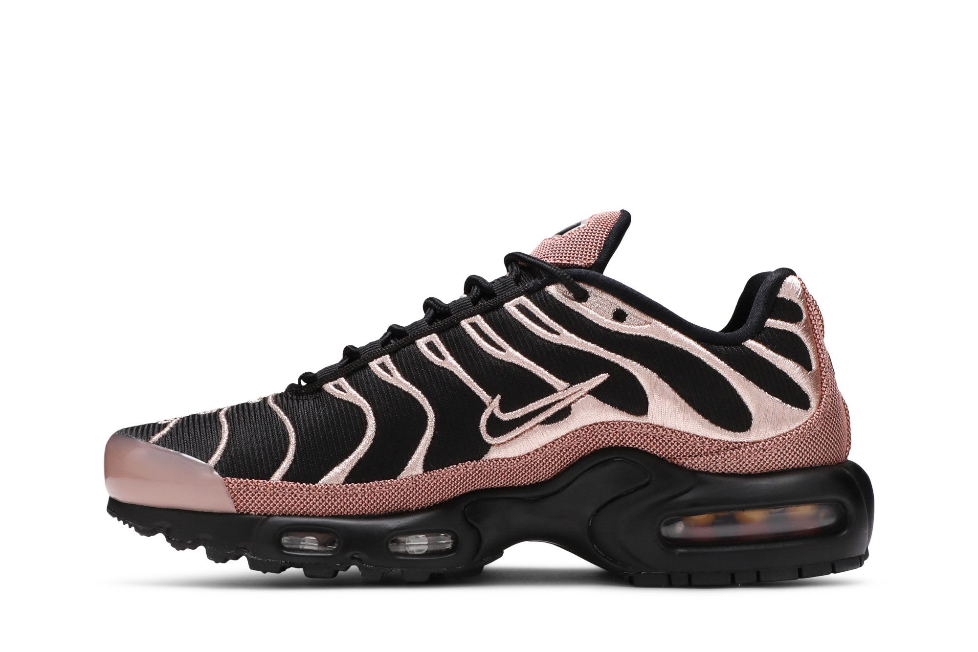 Air max plus premium black/rose gold/particle beige store
