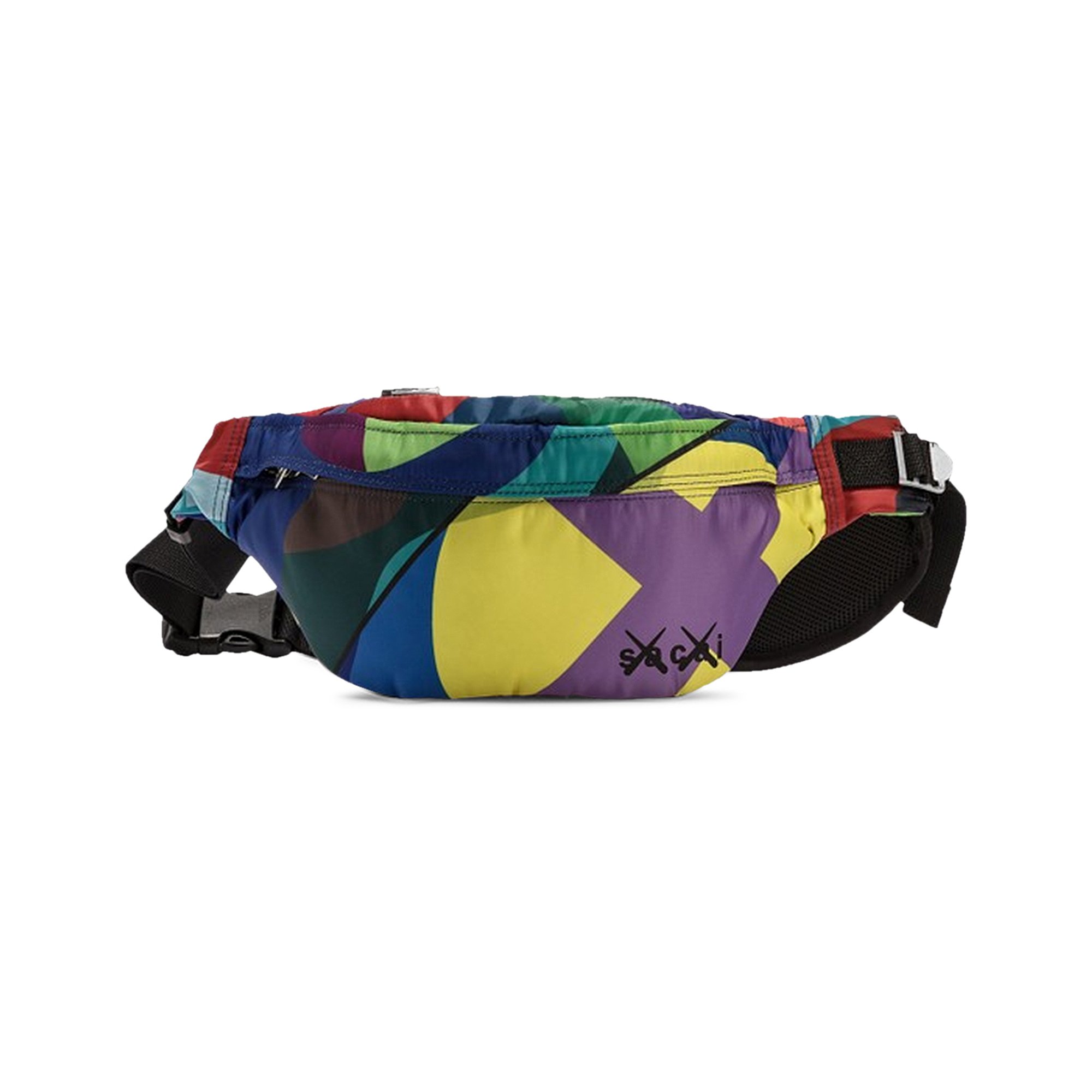 Sacai x KAWS Waist Bag 'Multicolor' | GOAT