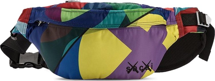 Sacai x KAWS Waist Bag Multicolor