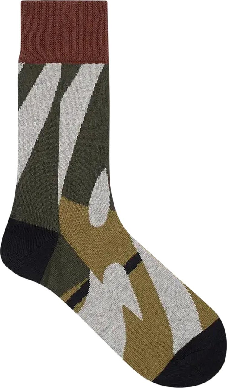 Sacai x KAWS Socks 'Camouflage'