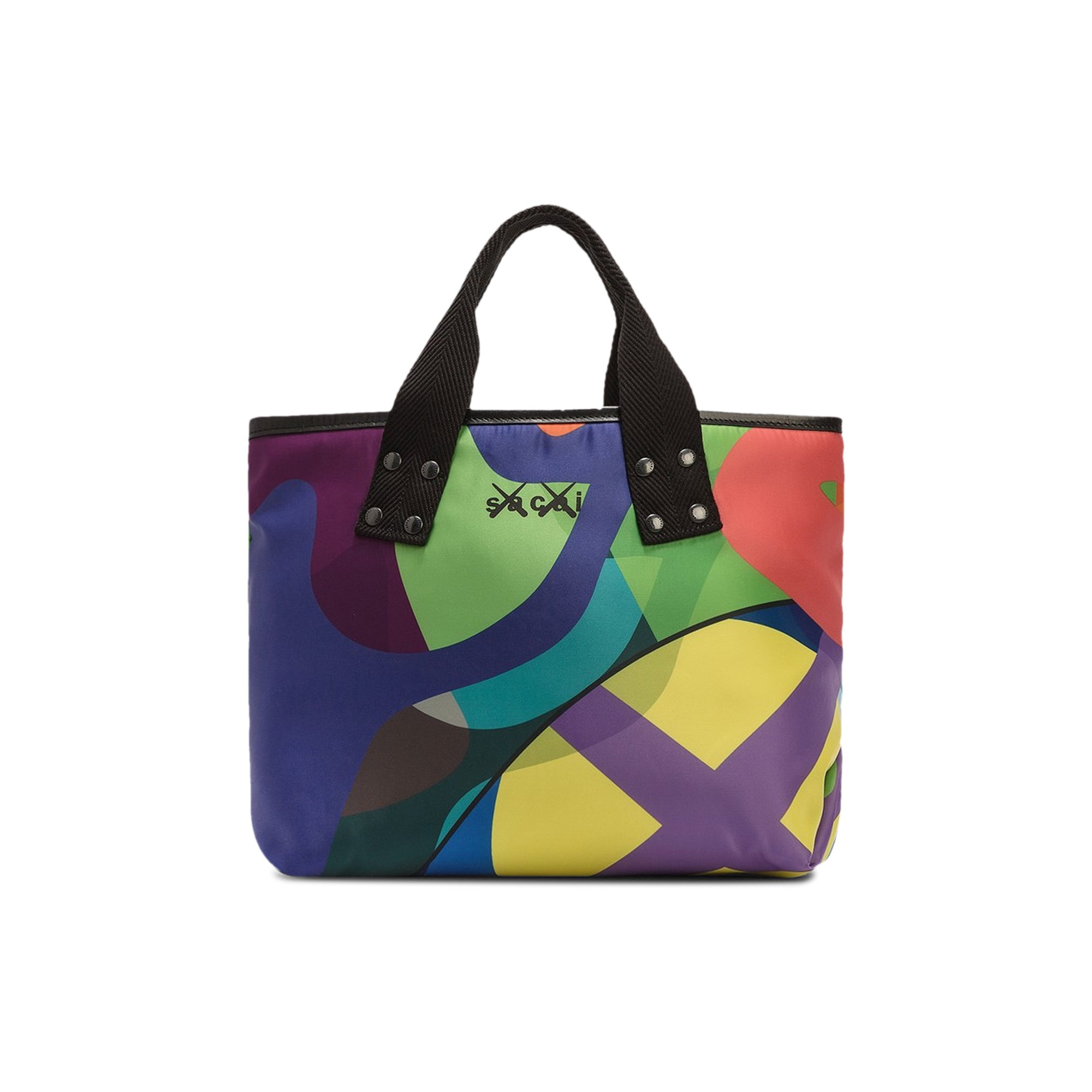 Buy Sacai x KAWS Medium Tote Bag 'Multicolor' - 21 0255S 926 | GOAT