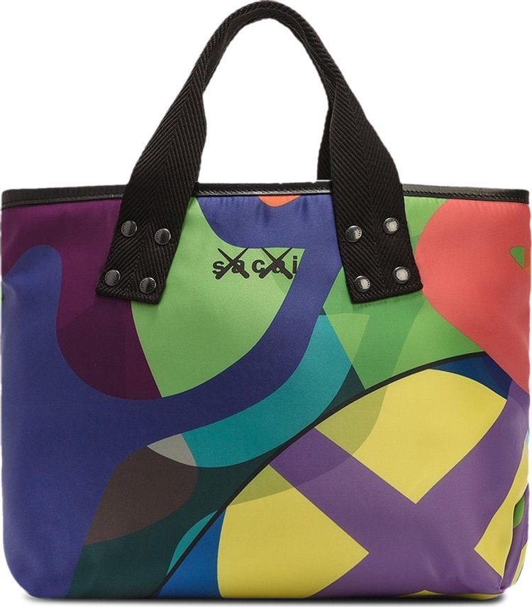 Sacai x KAWS Medium Tote Bag Multicolor