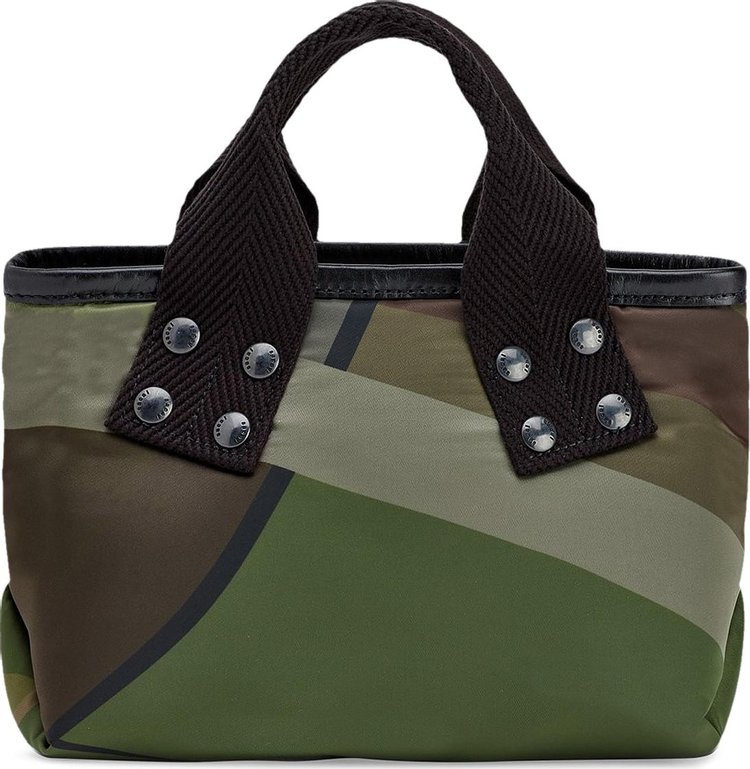 Sacai x KAWS Small Tote Bag Camouflage