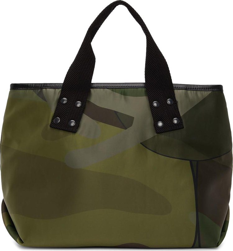 Sacai x KAWS Medium Tote Bag Camouflage