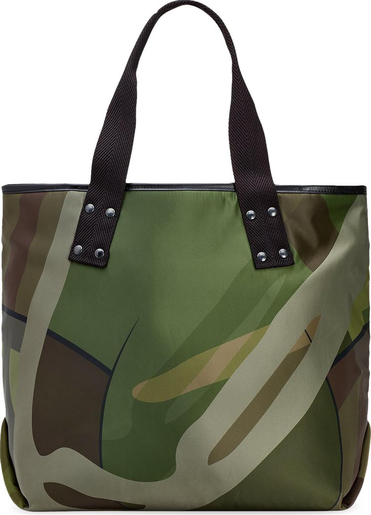 Sacai x KAWS Large Tote Bag Camouflage