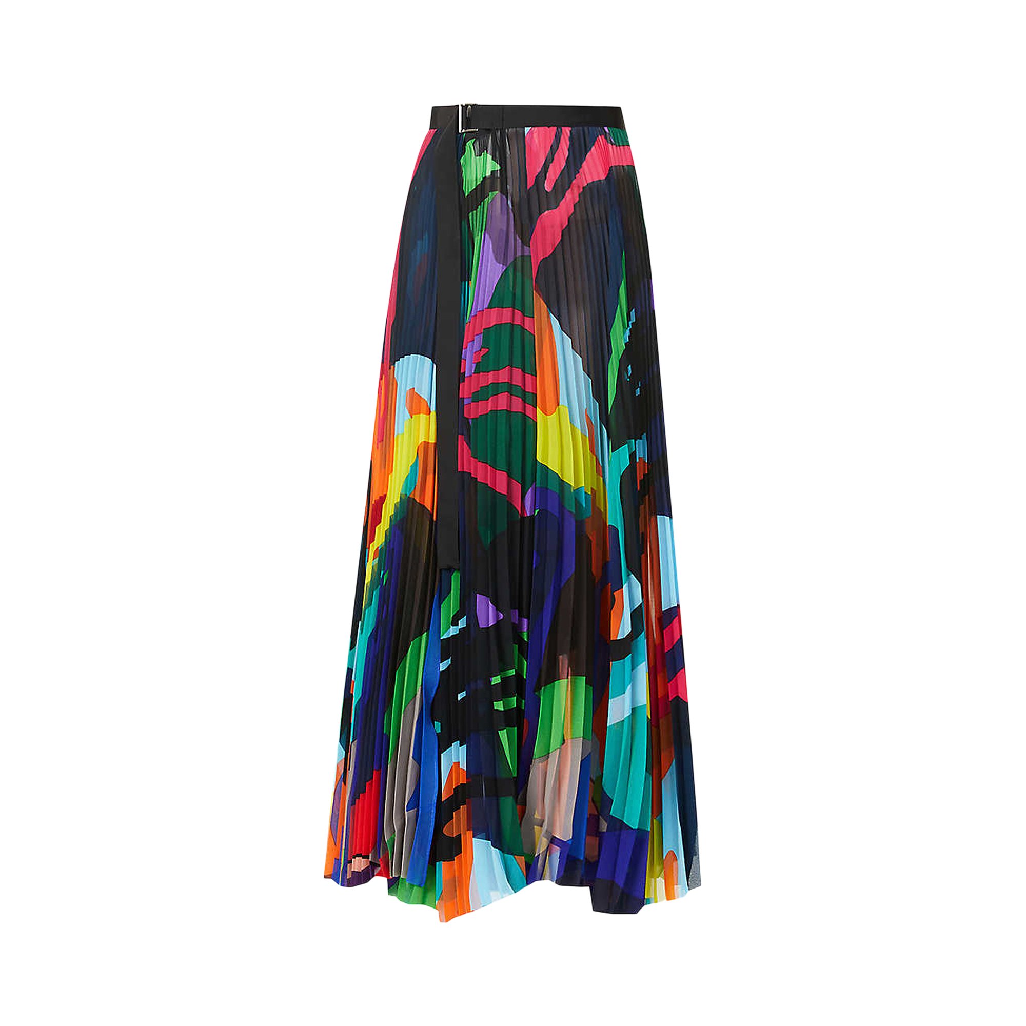 Buy Sacai x KAWS Print Chiffon Skirt 'Multicolor' - 21 05686 936 | GOAT