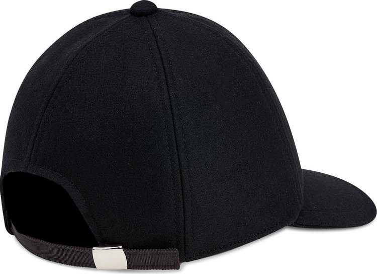 Sacai x KAWS Melton Cap Black