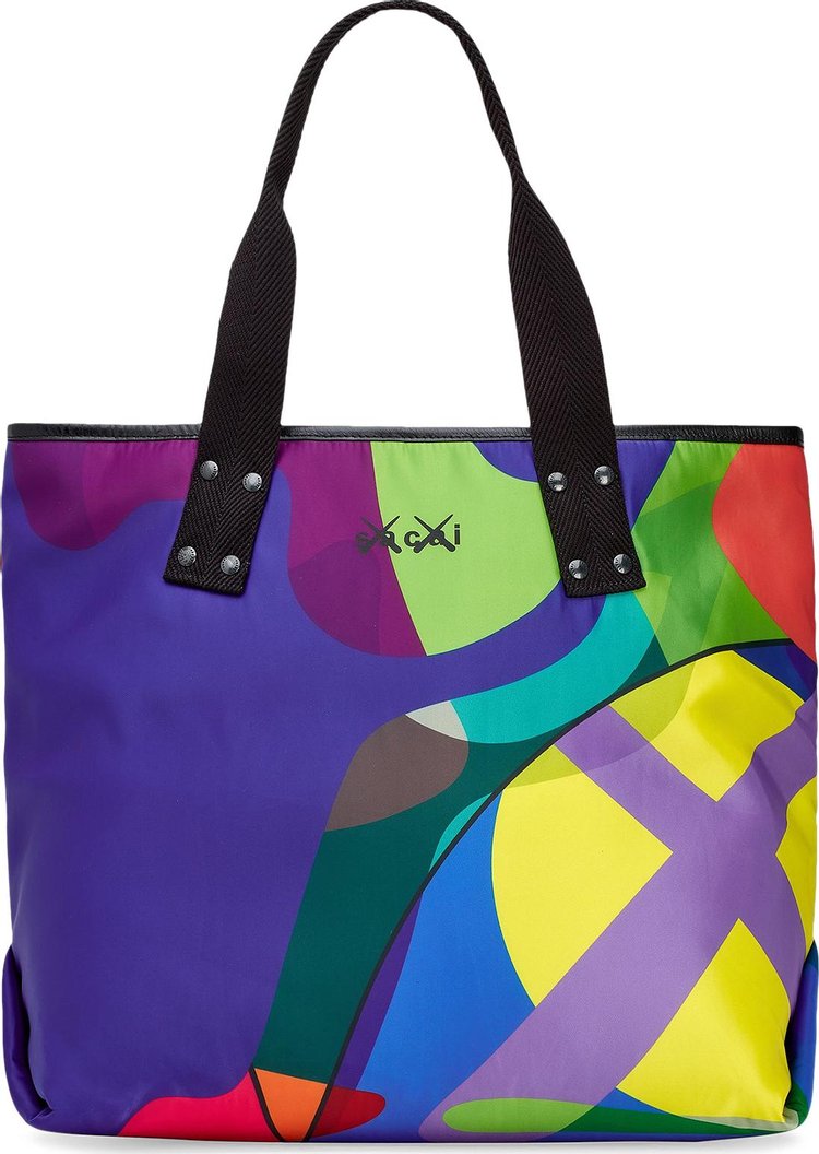 Sacai x KAWS Large Tote Bag 'Multicolor'