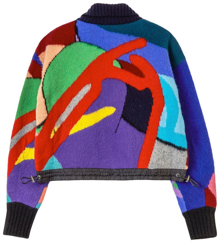 Sacai x KAWS Jacquard Knit Pullover Multicolor