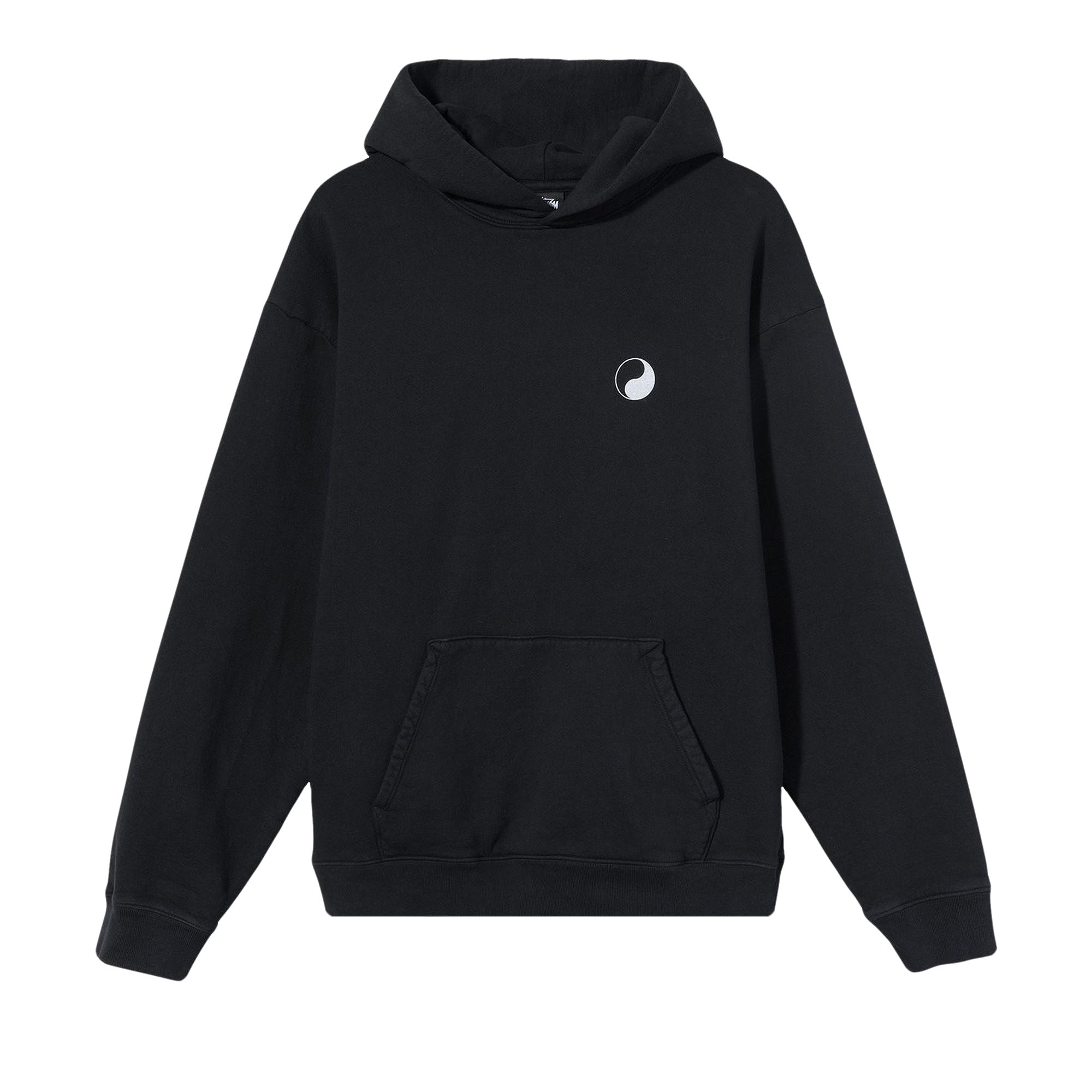 Buy Stussy x Our Legacy Yin Yang Pigment Dyed Hoodie 'Black 