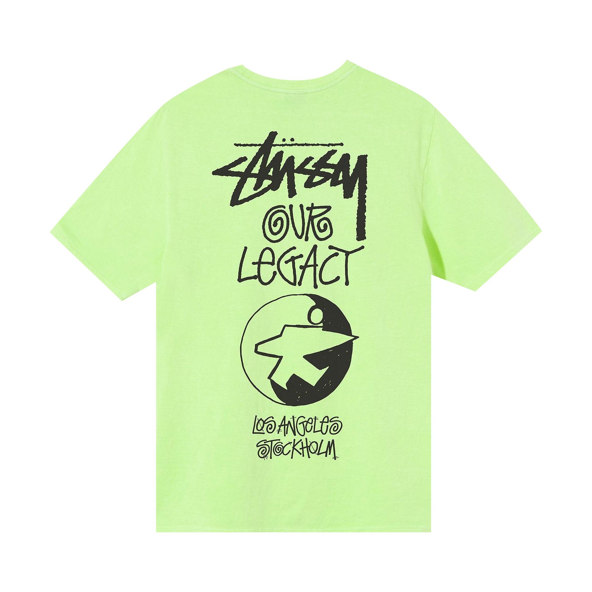 Buy Stussy x Our Legacy Surfman Tee 'Green' - 3903655 GREE