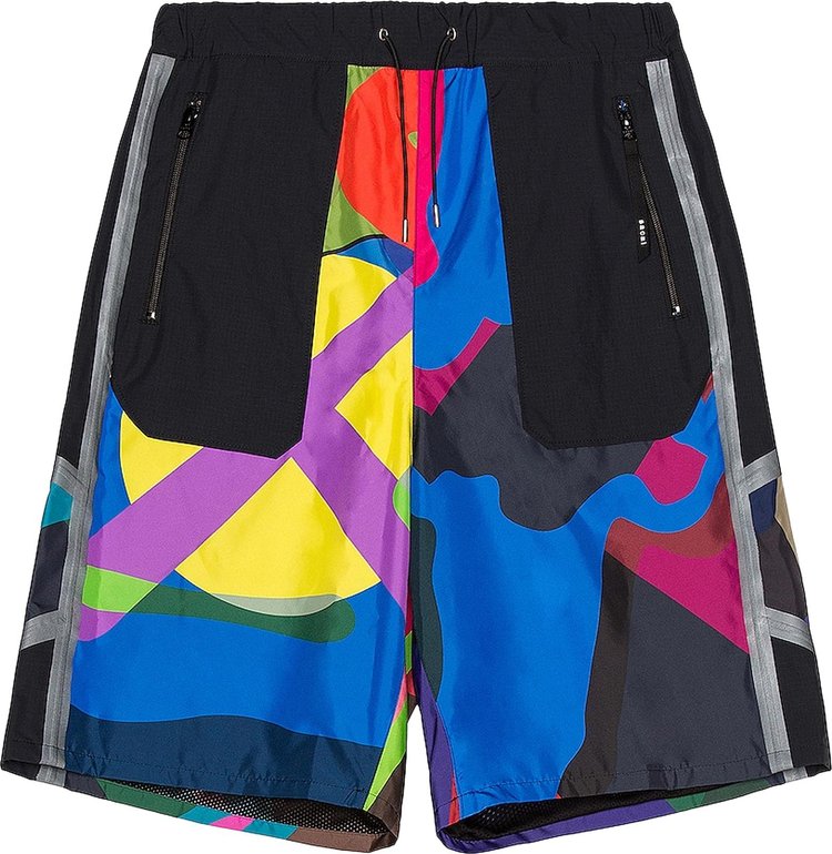 Sacai x KAWS Print Shorts 'Multicolor'