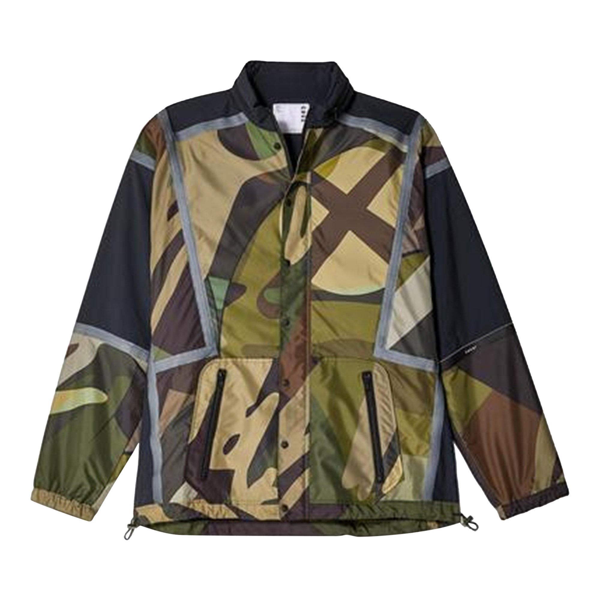 Buy Sacai x KAWS Print Blouson 'Camouflage' - 2102563 M 9361 | GOAT