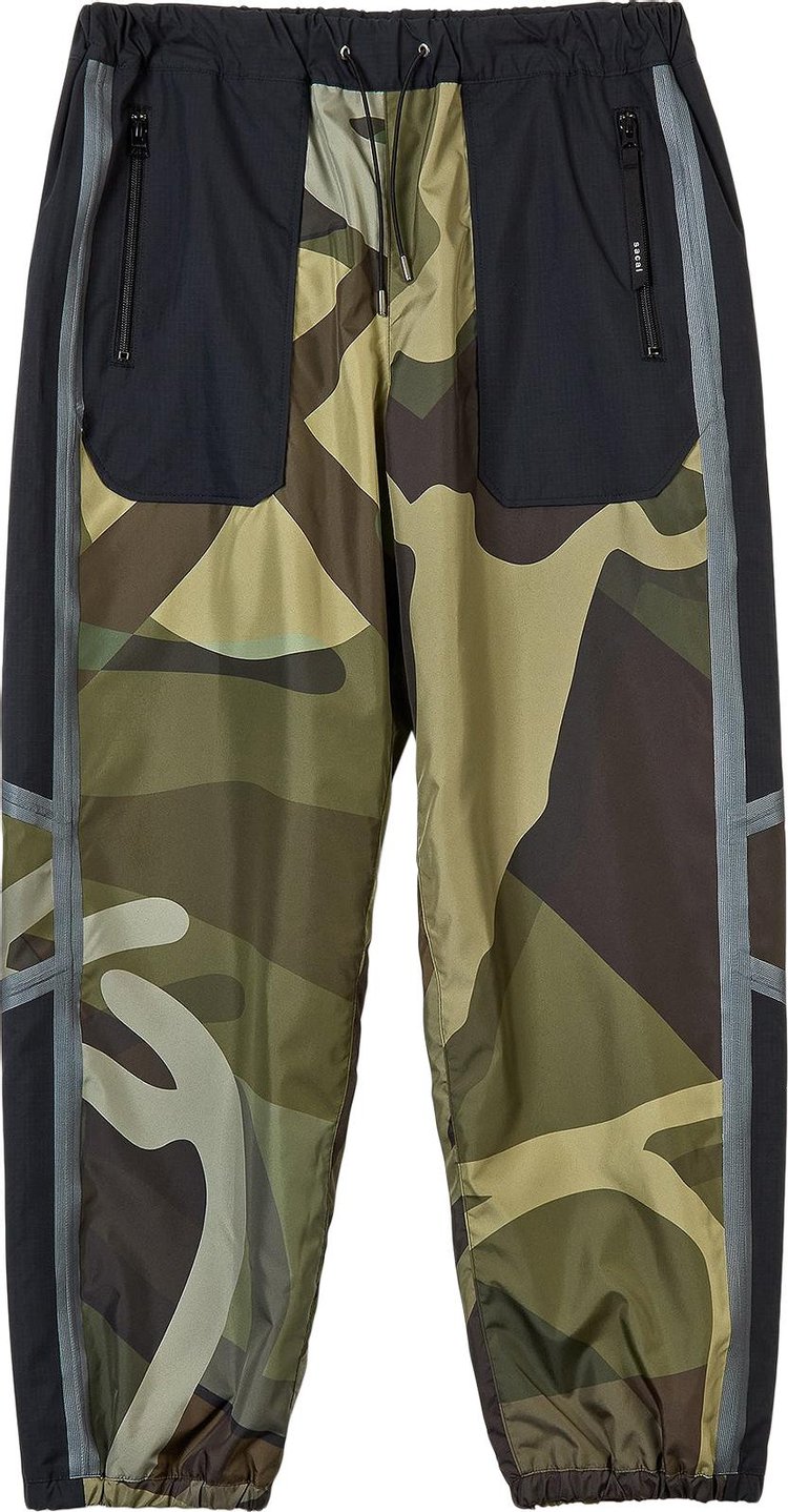 Sacai x KAWS Print Trousers 'Camouflage'