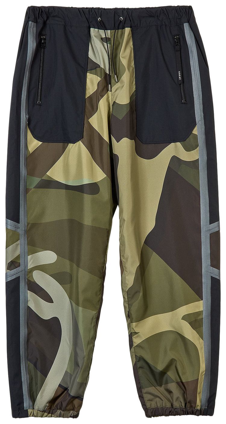 Sacai x KAWS Print Trousers Camouflage