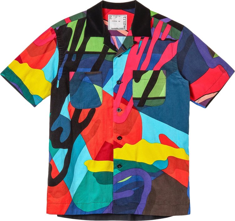 Sacai x KAWS Print Shirt 'Multicolor'