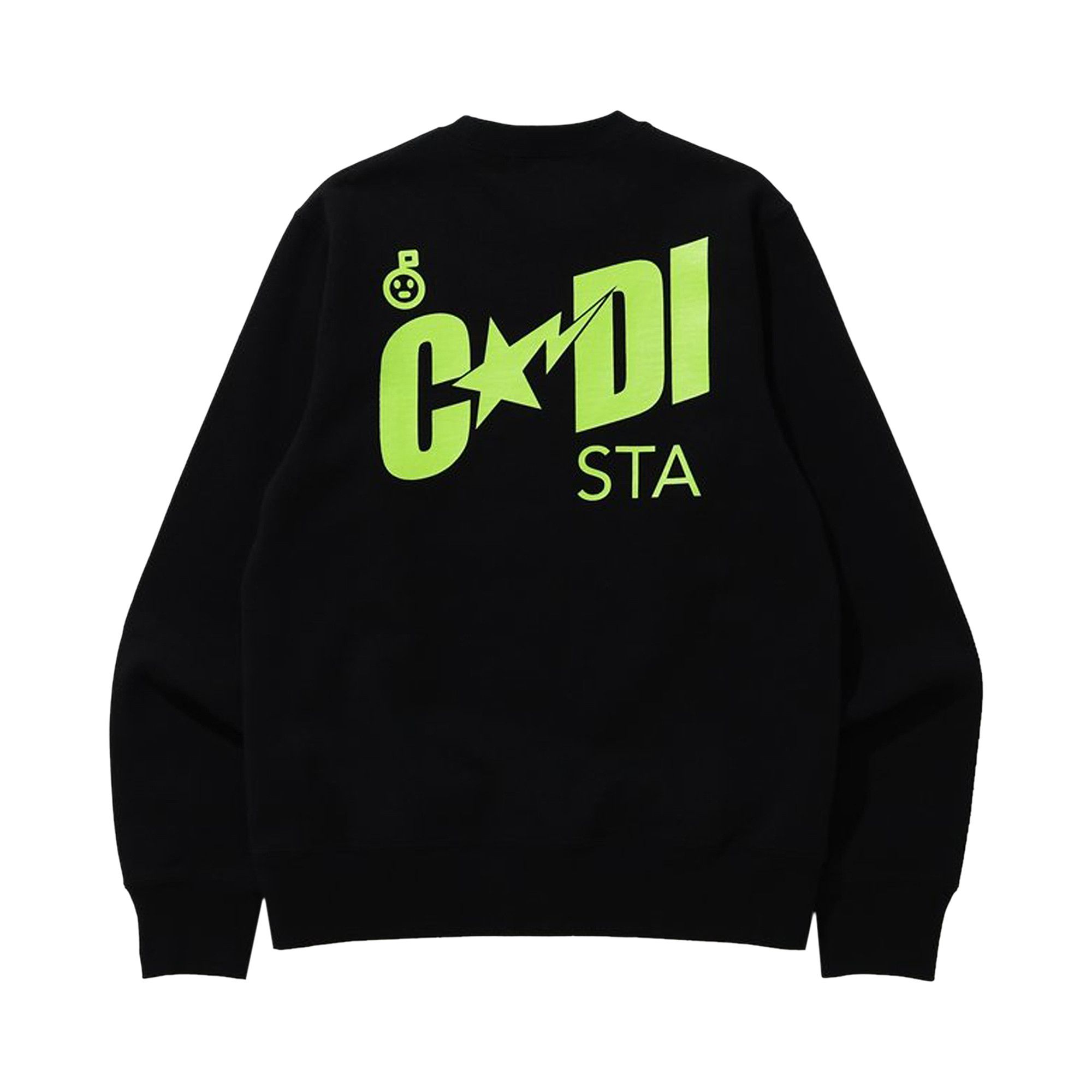 Buy BAPE x Kid Cudi Crew Neck 'Black' - 1G73 113 901 BLACK
