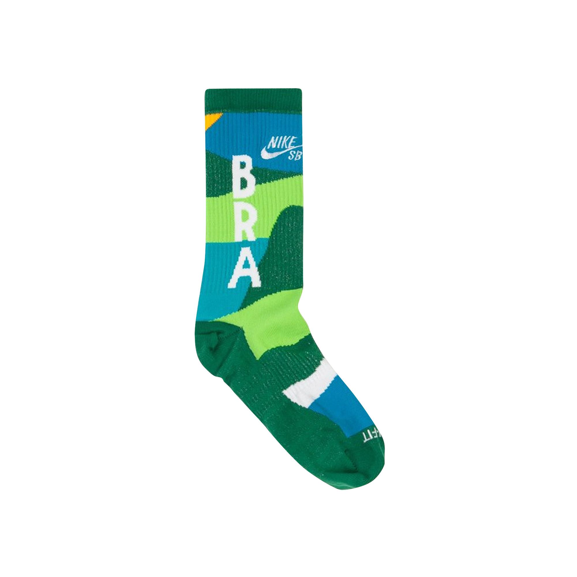 Buy Nike SB x Parra Brazil Federation Kit Socks White Clover
