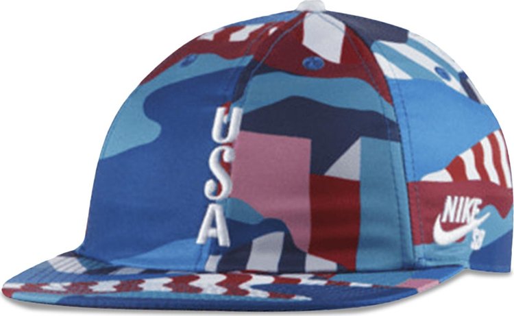 SB Parra USA Kit Skate Cap 'Brave Blue/White' GOAT