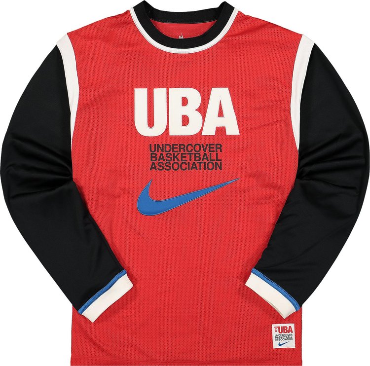 Nike x Undercover Long-Sleeve Shooting Top 'University Red/Battle Blue/Black'