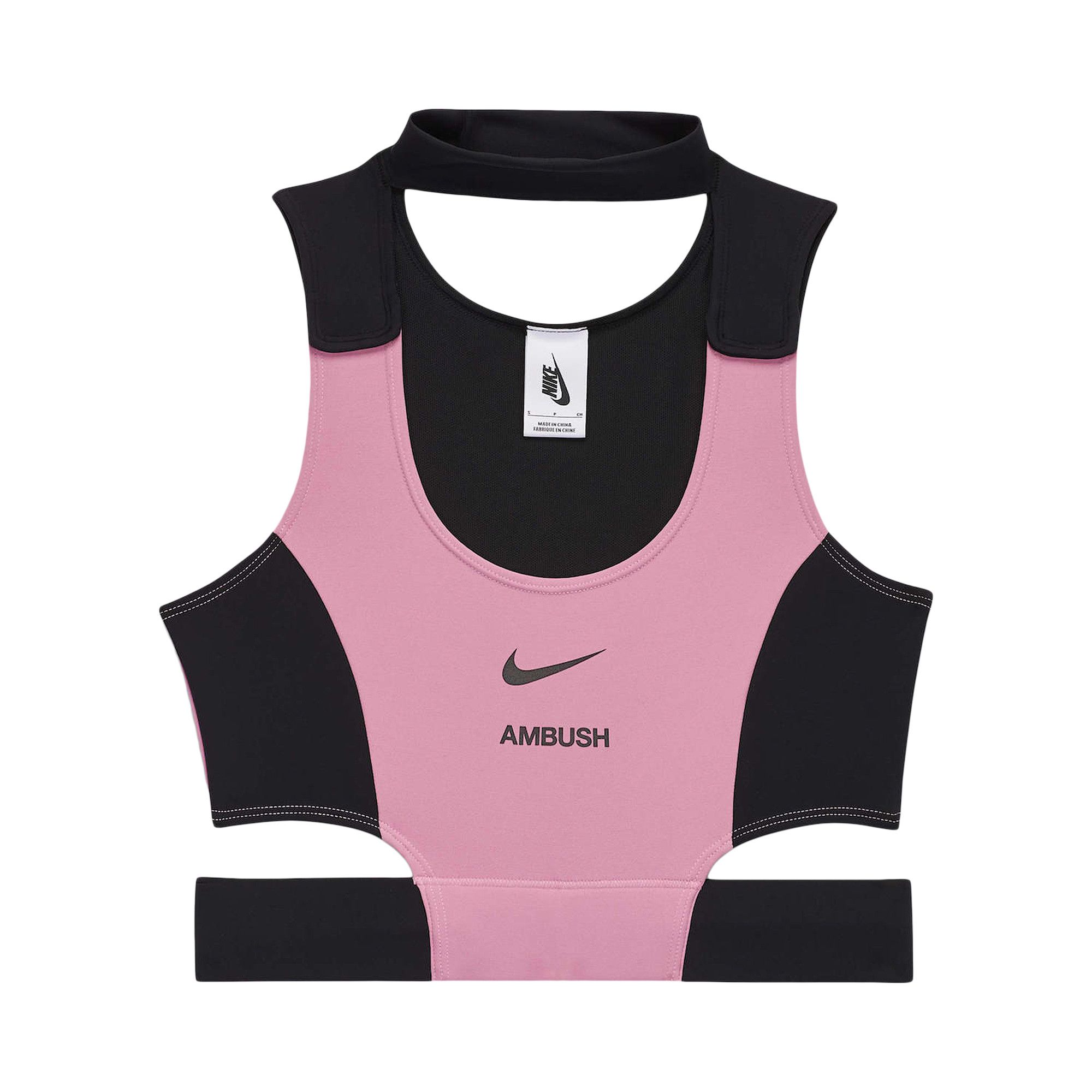 Buy Nike Women s x Ambush Crop Top Magic Flamingo Black CV0548
