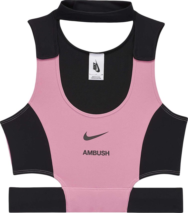 Nike Women's x Ambush Crop Top 'Magic Flamingo/Black'