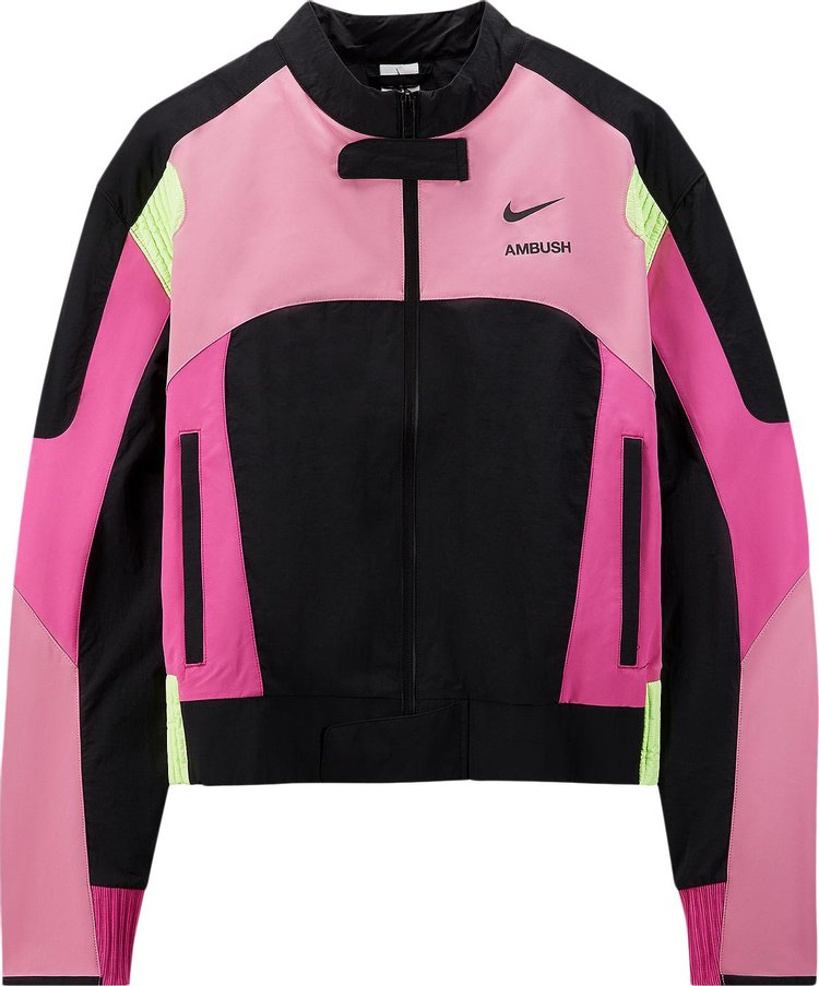 Nike Women's x Ambush Motorcycle Jacket 'Magic Flamingo/Black'