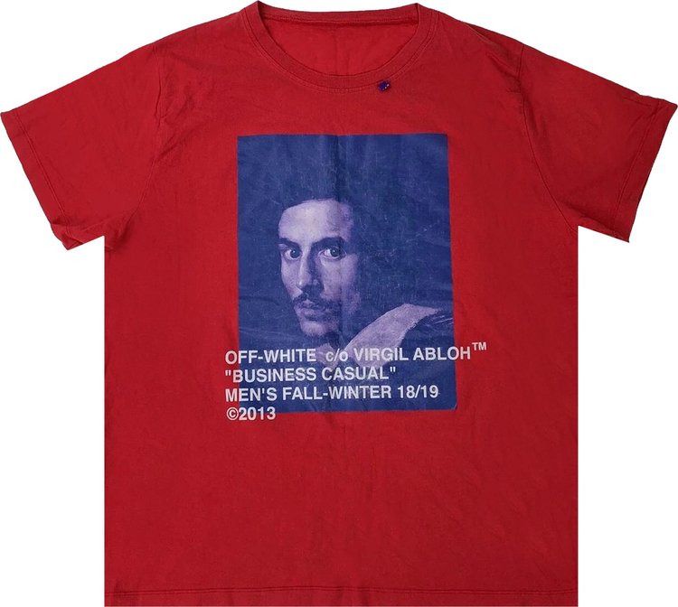 Off-White x MCA Figures of Speech Bernini T-Shirt 'Red'