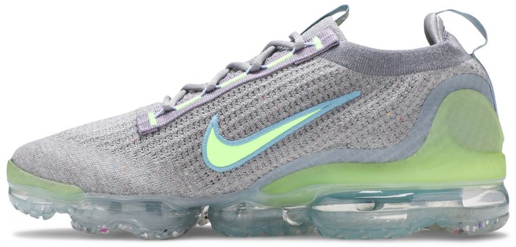 Nike Air VaporMax 2021 Flyknit Grey Light Liquid Lime