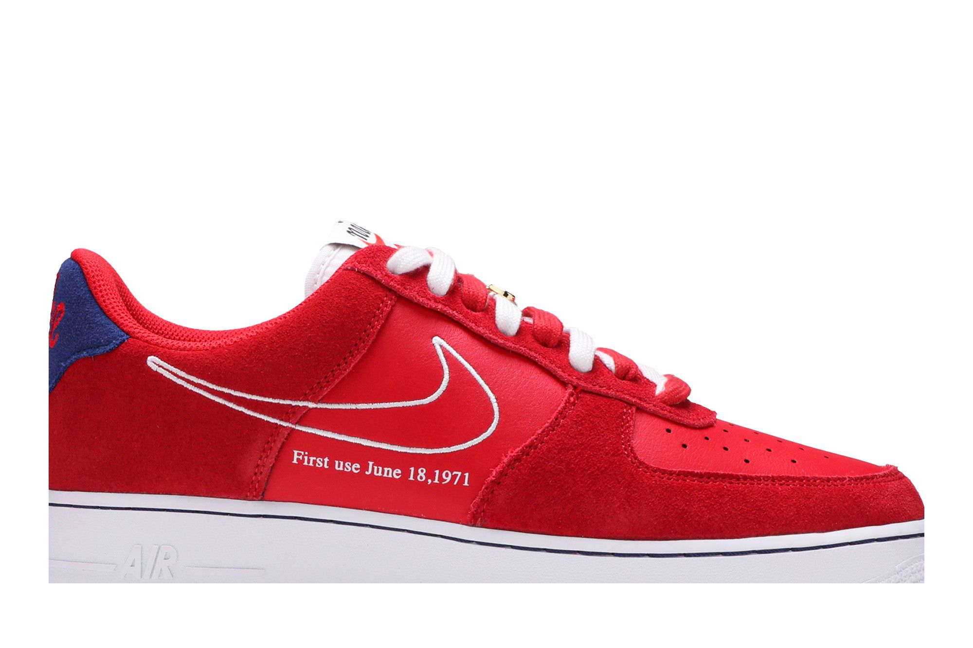 Achetez des Air Force 1 07 LV8 First Use University Red DB3597 600 GOAT FR