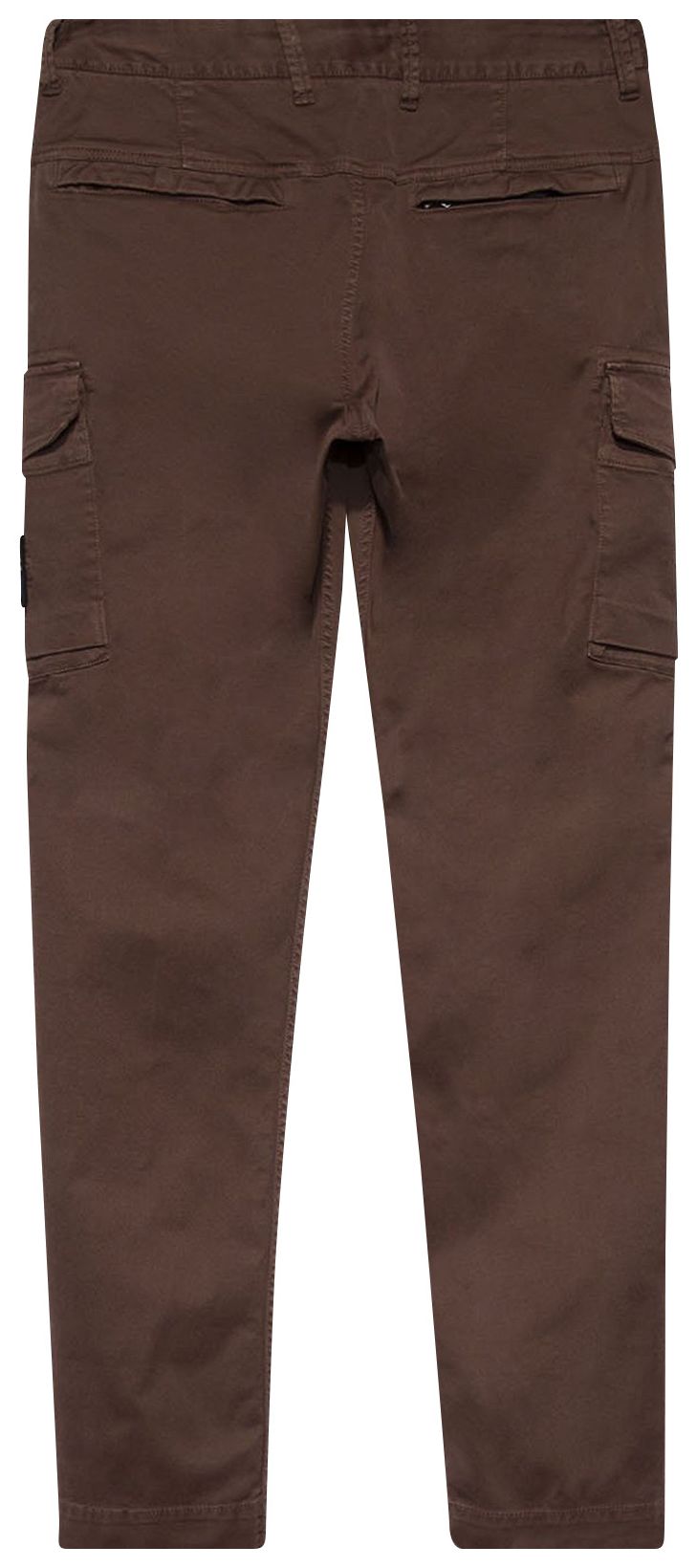 Stone Island Slim Badge Logo Cargo Pants Mahogany Brown