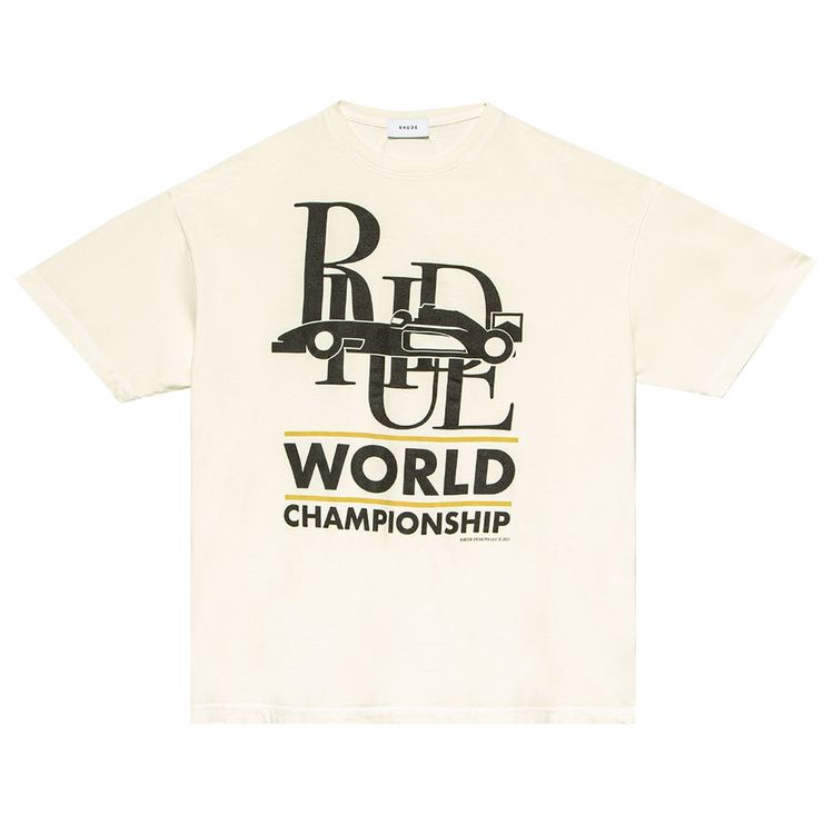 Rhude World Champion Tee White