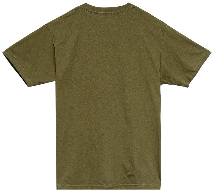 Pleasures Vibration T Shirt Olive