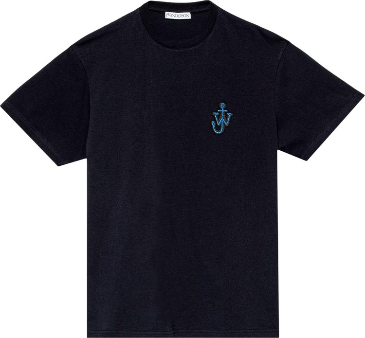 JW Anderson Anchor Patch T-Shirt 'Navy'