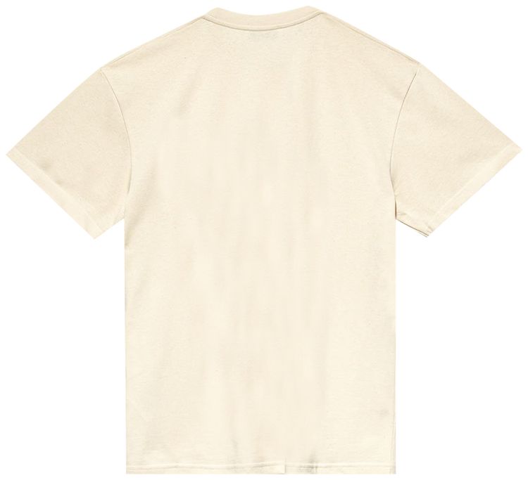 JW Anderson Printed Peach Logo Tee Off White