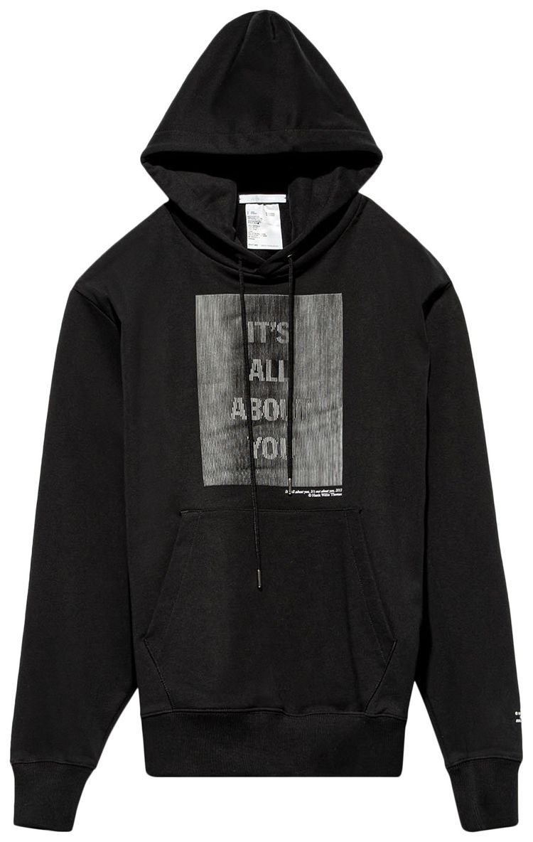 Helmut Lang HWT Hoodie Basalt Black